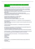 CMAS 258N TEST PAPER QUESTIONS AND ANSWERS GRADED A&plus;