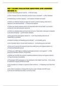 DSP 1 EXAMS EVALUATION QUESTIONS AND ANSWERS GRADED A&plus;
