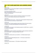 DSP 1 TEST PAPER QUESTIONS AND ANSWERS GRADED A&plus;