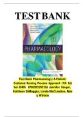 Test Bank - Pharmacology : A Patient-Centered Nursing Process Approach 12th Edition ( Linda E. McCuistion, 2025) All Chapters | Newest Edition