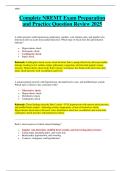 Complete NREMT Exam Preparation and Practice Question Review 2025 