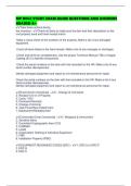 MP BOLC STUDY EXAM GUIDE QUESTIONS AND ANSWERS GRADED A&plus;