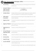 WGU - Finance Skills for Managers - D076 Exam &lpar;2025&rpar; UPDATE Verified Questions And Answers &vert; With 100&percnt; Correct Answers graded A&plus; Guaranteed Success&excl;&excl;
