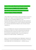 State of Nevada Work Card Study Guide Most Recent exam COMPLETE &lpar;2025&rpar; EXAM Questions and Answers &lpar;Verified Answers&rpar; &lpar;Latest Update 2025&rpar; UPDATE