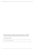 SPCE 610 MIDTERM QUESTIONS WITH CORRECT ANSWERS