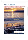 Test Bank For Varcarolis Canadian Psychiatric Mental Health Nursing 3rd Edition By Cheryl L&period; Pollard&comma; Sonya L&period; Jakubec&vert; 9780323778800&vert; All Chapters&vert; LATEST