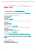 General Structural Pest control 7a &vert; 90 questions and answers &vert; Latest