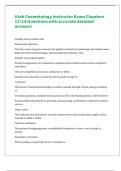 Utah Cosmetology Instructor Exam Chapters 12-14 Questions with accurate detailed answers