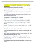 NUSCTX 10 EXAMS SCRIPT QUESTIONS AND ANSWERS GRADED A&plus;