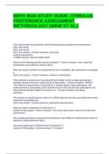 BEHV 5634-STUDY GUIDE&colon; STIMULUS PREFERENCE ASSESSMENT METHODOLOGY &lpar;WINE ET AL&period;&rpar; QUESTIONS AND ANSWERS