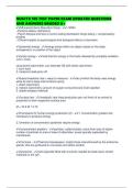 NUSCTX 10S TEST PAPER EXAM UPDATED QUESTIONS AND ANSWERS GRADED A&plus;