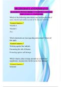 NR 228 EDAPT ANTIOXIDANTS  QUESTIONS WITH CORRECT VERIFIED ANSWERS   &vert; 100&percnt; PASS &lpar;A&plus; CERTIFIED&rpar; 