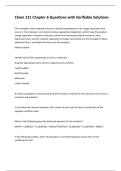 Chem 121 Chapter 6 Questions with Verifiable Solutions 