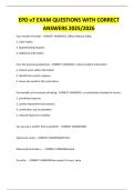 EPD v7 EXAM QUESTIONS WITH CORRECT ANSWERS 2025-2026
