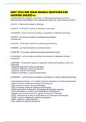 RADT 1010 CORE EXAM MANUAL QUESTIONS AND ANSWERS GRADED A&plus;