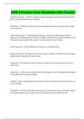 CAIB 2 Practice Exam Questions with Answers