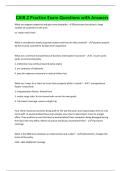 CAIB 2 Practice Exam Questions with Answers