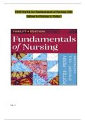A package deal for potter perry 11&comma;12&comma;4&comma;7 fundamentals and medical surgical latest updates 
