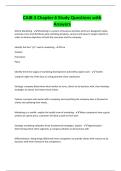 CAIB 3 Chapter 6 Study Questions with Answers