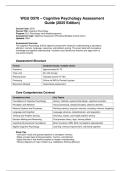 WGU&lowbar;D570&lowbar;Cognitive&lowbar;Psychology&lowbar;Assessment&lowbar;Guide&period;pdf