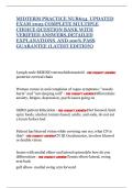 MIDTERM PRACTICE NUR634  UPDATED EXAM 2025 COMPLETE MULTIPLE CHOICE QUESTION BANK WITH VERIFIED ANSWERS&comma;DETAILED EXPLANATIONS  AND 100&percnt; PASS GUARANTEE &lpar;LATEST EDITION&rpar;
