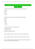NR 203 Practice Exam with Accurate Answers&period; Latest Edition