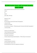 NR 203 Practice Exam with Accurate Answers&period; Latest Edition