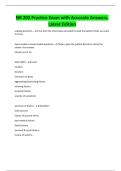 NR 203 Practice Exam with Accurate Answers&period; Latest Edition