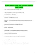 NR 203 Practice Exam with Accurate Answers&period; Latest Edition