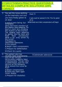 DYSRHYTHMIAS PRACTICE QUESTIONS & DETAILED COMPLETE SOLUTIONS 100&percnt; CORRECT