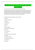 NR 203 Practice Exam with Accurate Answers&period; Latest Edition