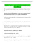 NR 203 Practice Exam with Accurate Answers&period; Latest Edition