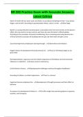 NR 203 Practice Exam with Accurate Answers&period; Latest Edition