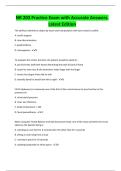 NR 203 Practice Exam with Accurate Answers&period; Latest Edition