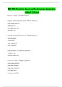 NR 203 Practice Exam with Accurate Answers&period; Latest Edition