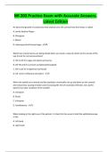 NR 203 Practice Exam with Accurate Answers&period; Latest Edition