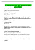 NR 203 Practice Exam with Accurate Answers&period; Latest Edition
