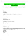 NR 203 Practice Exam with Accurate Answers&period; Latest Edition