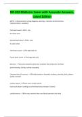 NR 203 Midterm Exam with Accurate Answers&period; Latest Edition