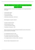 NR 203 Midterm Exam with Accurate Answers&period; Latest Edition