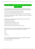 NR 203 Midterm Exam with Accurate Answers&period; Latest Edition