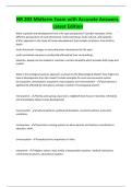 NR 203 Midterm Exam with Accurate Answers&period; Latest Edition