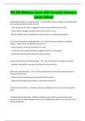 NR 203 Midterm Exam with Accurate Answers&period; Latest Edition