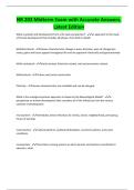 NR 203 Midterm Exam with Accurate Answers&period; Latest Edition