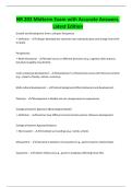NR 203 Midterm Exam with Accurate Answers&period; Latest Edition