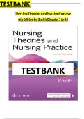 TEST BANK Nursing Theories and Nursing Practice 6th Edition by Smith Chapter 1 to 33