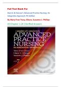 Full Test Bank For Hamric & Hanson's Advanced Practice Nursing&colon; An Integrative Approach 7th Edition By Mary Fran Tracy&comma; Eileen&comma; Susanne J&period; Phillips  All Chapter 1-24 &vert;Verified Answers 