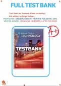Test Bank for Business-driven technology 8th edition by Paige Baltzan &period;&vert;All Chapters 1-19 included&period;&vert;Complete guide&comma; Graded A&plus;&period;
