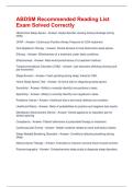 ABDSM Recommended Reading List Exam Solved Correctly