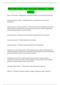 NUR 442 Exams Package